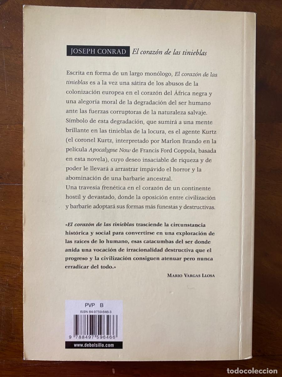 Libros de segunda mano: LIBRO &ldquo;EL CORAZ&Oacute;N DE LAS TINIEBLAS&rdquo;, de JOSEPH CONRAD - Foto 2