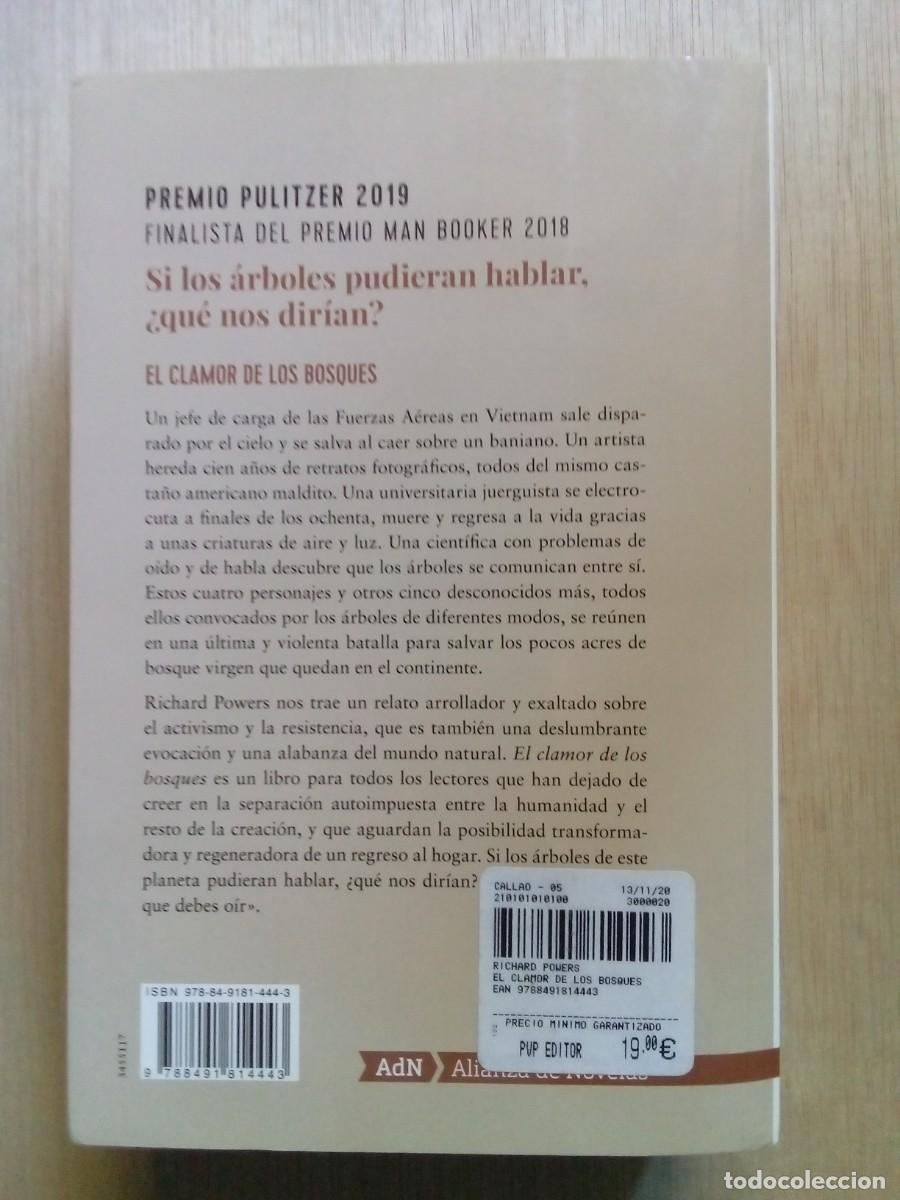 Libros de segunda mano: Richard Powers. El clamor de los bosques. - Foto 2