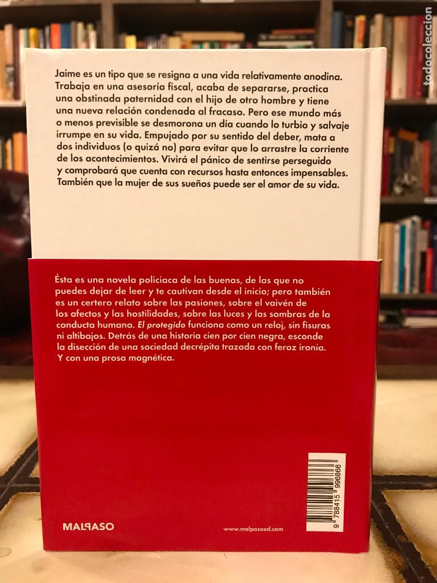 Libros de segunda mano: El protegido. Pablo Aranda - Foto 2