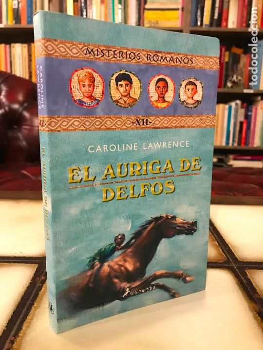Libros de segunda mano: El auriga de Delfos. Caroline Lawrence - Foto 1