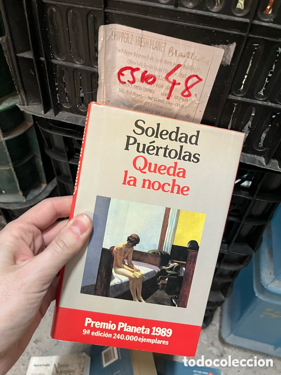 Libros de segunda mano: Esco48 Soledad Pu&eacute;rtolas Queda la noche - Foto 1