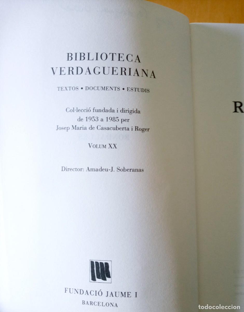 Libros de segunda mano: JACINT VERDAGUER RONDALLES - Foto 2