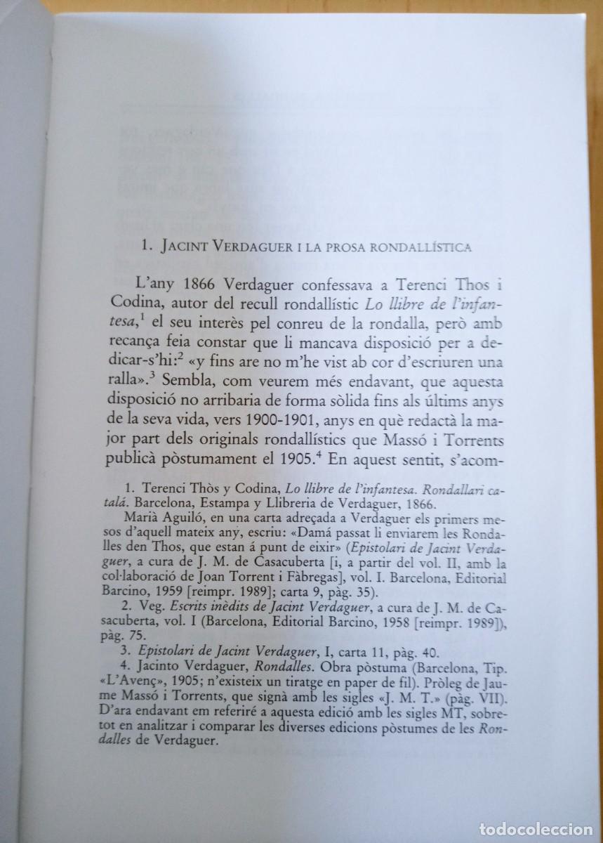Libros de segunda mano: JACINT VERDAGUER RONDALLES - Foto 5