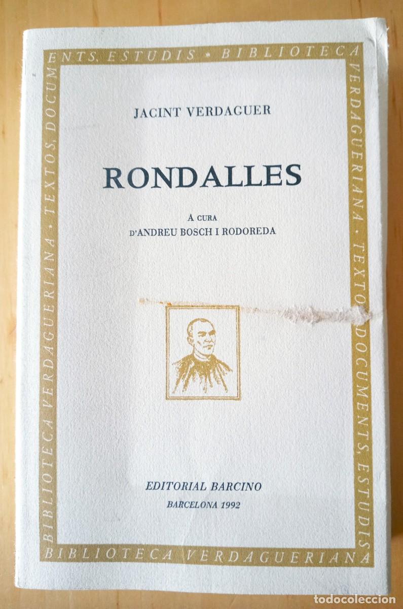 Libros de segunda mano: JACINT VERDAGUER RONDALLES - Foto 1