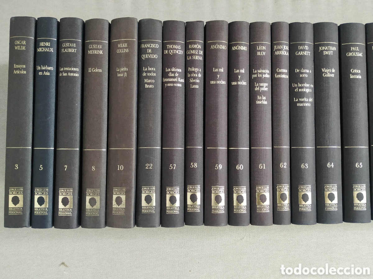 Libros de segunda mano: Biblioteca personal Borges. 30 tomos - Foto 2