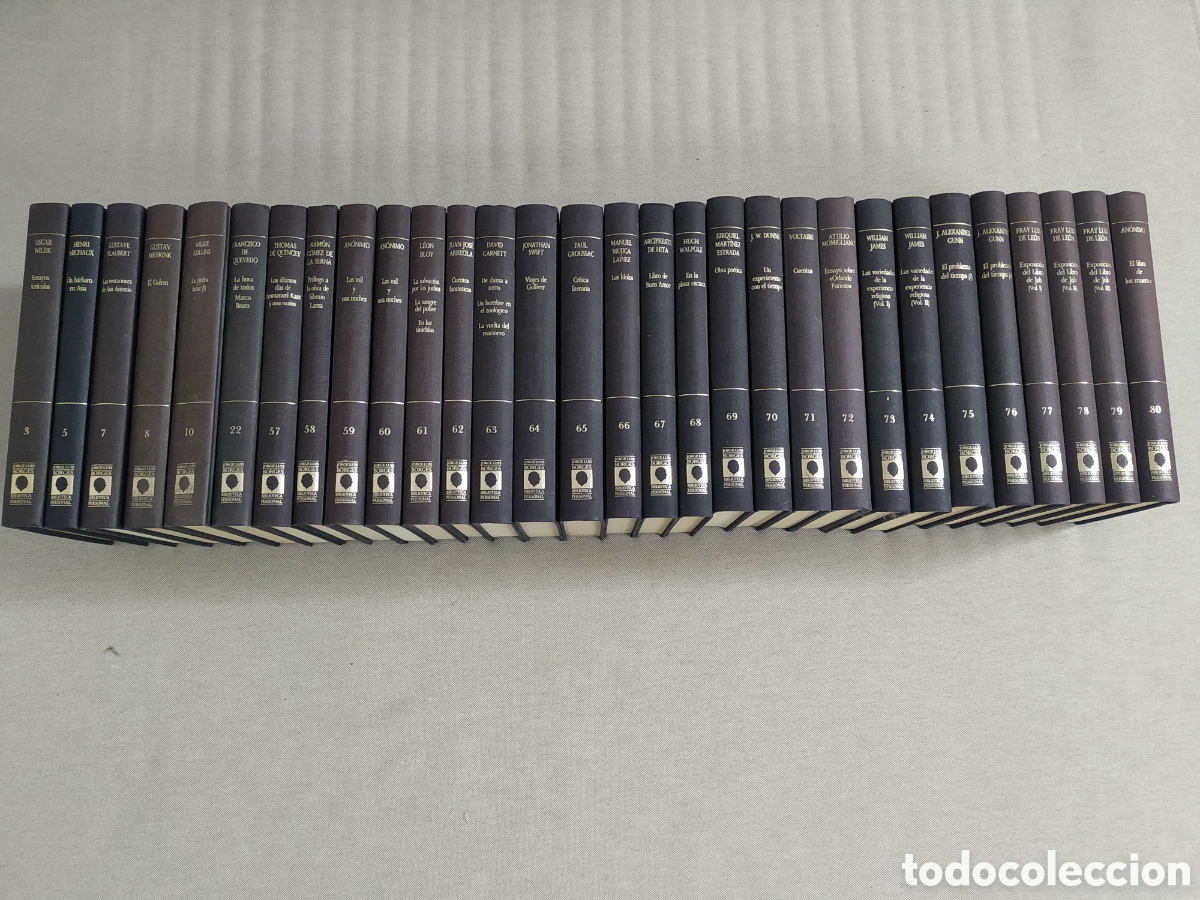 Libros de segunda mano: Biblioteca personal Borges. 30 tomos - Foto 3