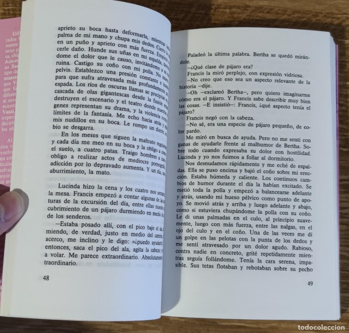 Libros de segunda mano: Libro - La soluci&oacute;n salina (1996) Marco Vassi - Foto 2