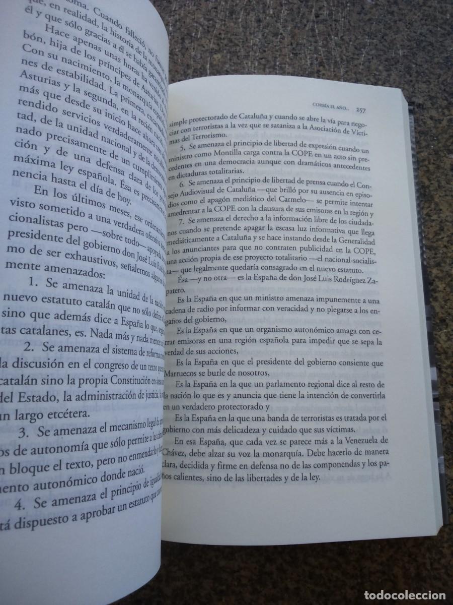 Libros de segunda mano: CORRIA EL A&Ntilde;O... CESAR VIDAL -- PLANETA 2006 -- - Foto 2