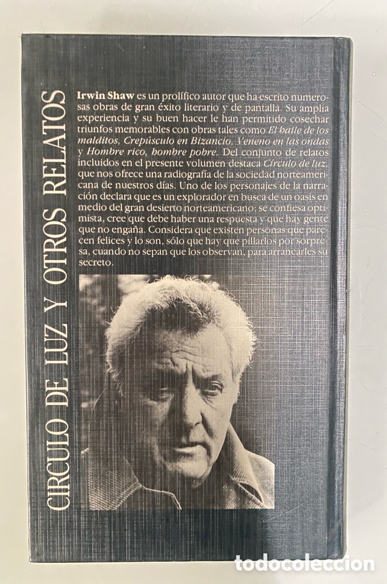 Libros de segunda mano: C&iacute;rculo de luz y otros relatos - SHAW, Irwin - Foto 2