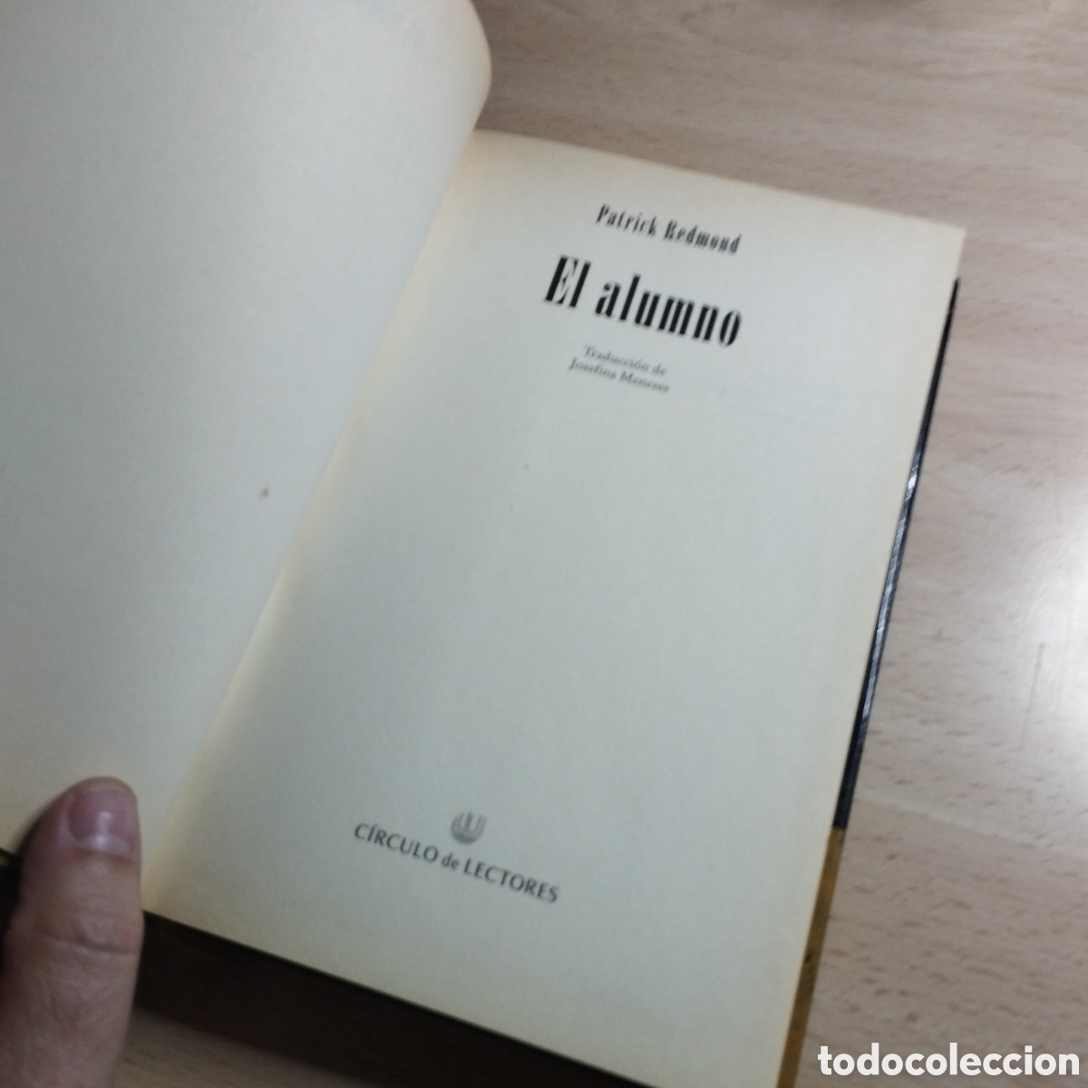 Libros de segunda mano: El alumno. Patrick Redmond. Circulo de lectores. - Foto 5