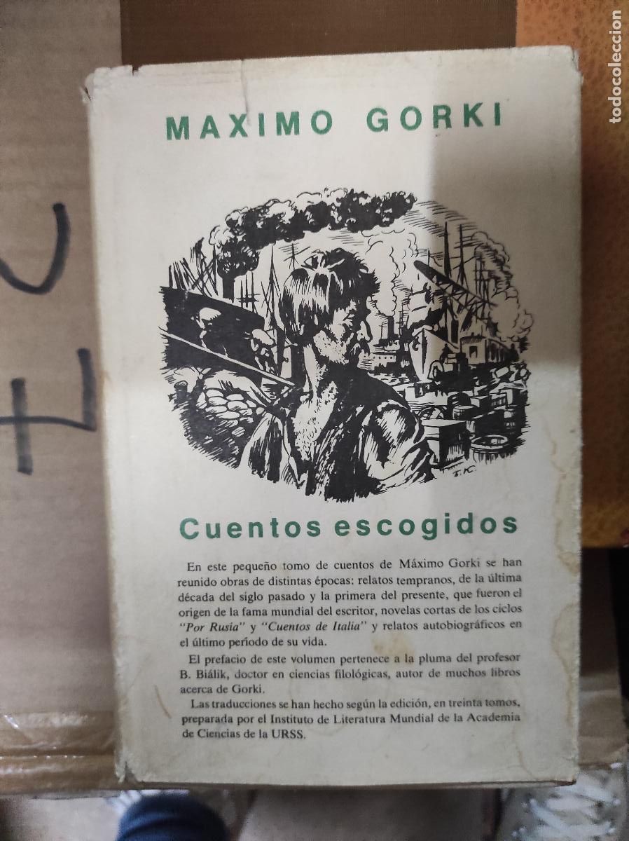 Libros de segunda mano: CUENTOS ESCOGIDOS. - GORKI, M&aacute;ximo. - Foto 1