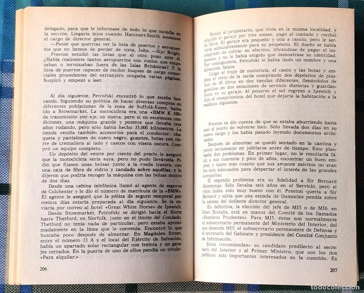 Libros de segunda mano: EL CUARTO PROTOCOLO. DE FREDERICK FORSYTH - Foto 4