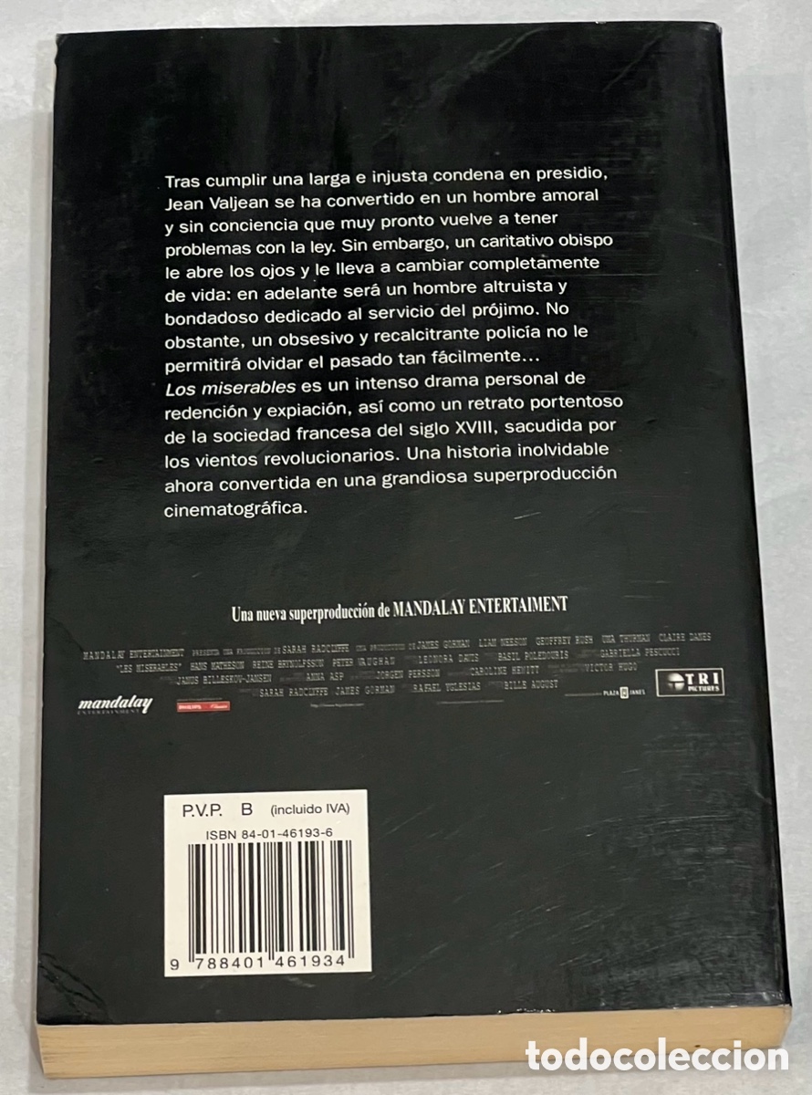 Libros de segunda mano: Libro. Leonore Fleischer. &ldquo;Los miserables&rdquo;. - Foto 2