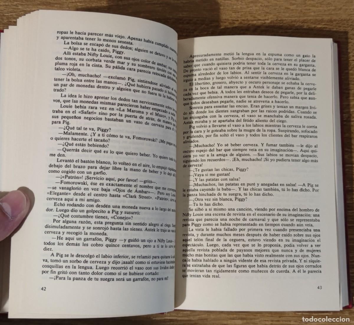 Libros de segunda mano: Libro - El hombre del brazo de oro (1984) Nelson Algren - Foto 2