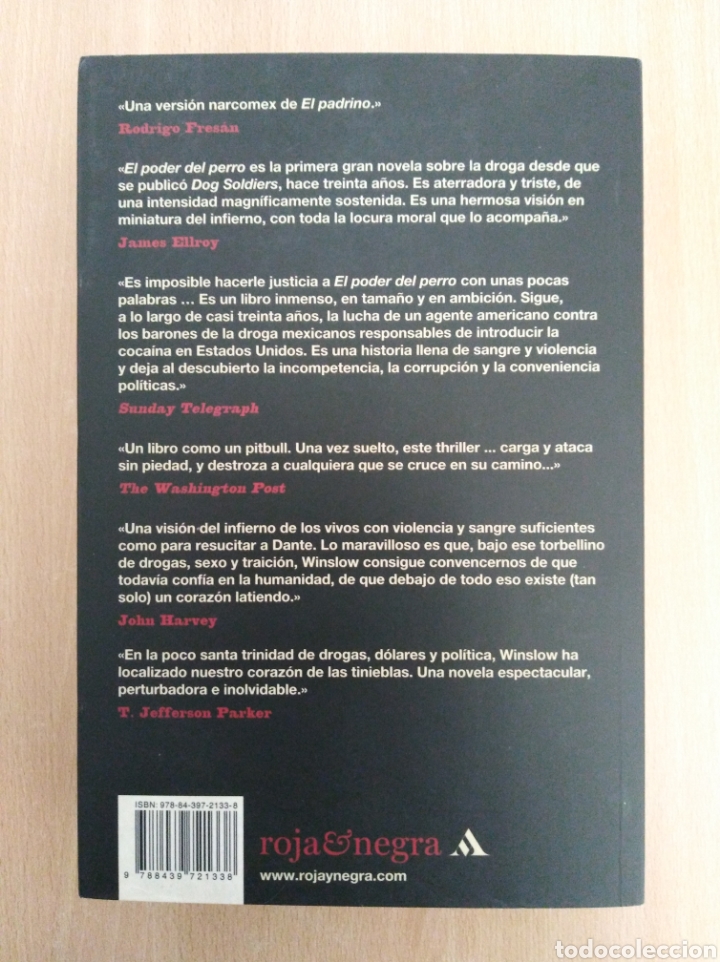 Libros de segunda mano: EL PODER DEL PERRO. Don Winslow - Foto 4