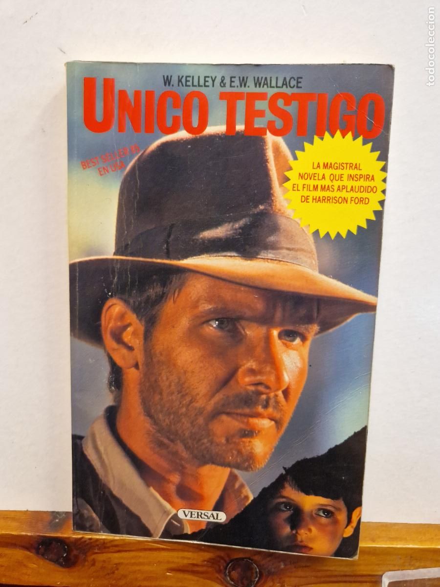 Libros de segunda mano: UNICO TESTIGO. W. KELLEY & E. W. WALLACE. EDICIONES VERSAL. - Foto 1