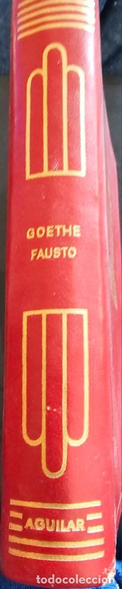 Libros de segunda mano: Fausto &rdquo;Goethe&rdquo; Aguila 1968 - Foto 1