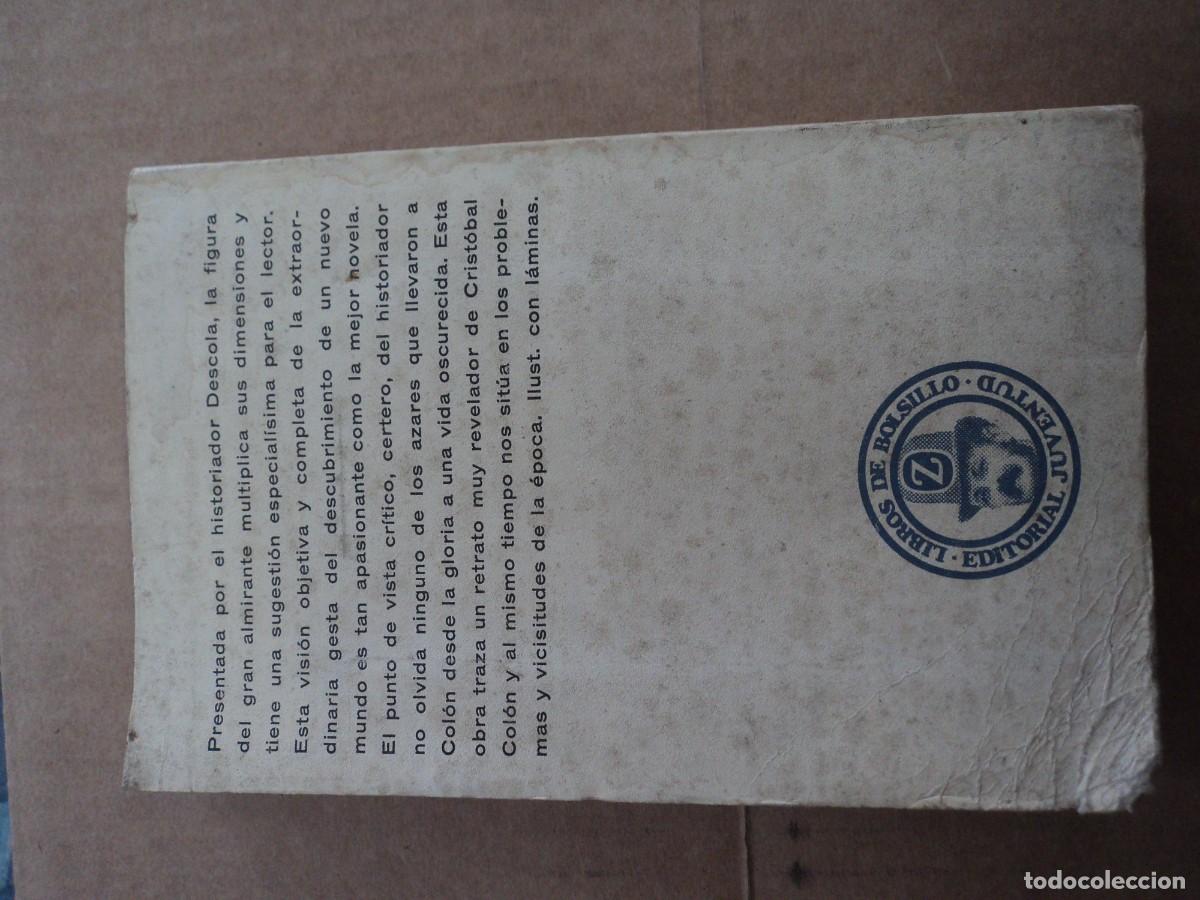 Libros de segunda mano: Cristobal Col&oacute;n - Jean Descola - Foto 4