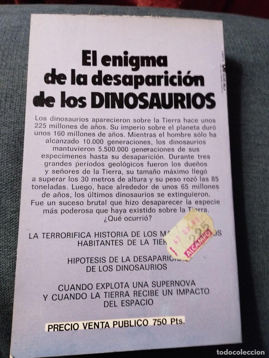 Libros de segunda mano: Libro el enigma de la desaparici&oacute;n de los dinosaurios ENVIO CERTIFICADO GRATIS - Foto 3