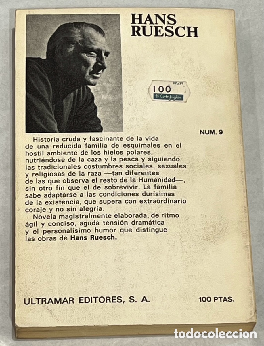 Libros de segunda mano: Libro. Hans Ruesch. &ldquo;Igl&uacute;s en la noche&rdquo;. - Foto 2