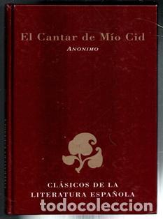 Libros de segunda mano: El Cantar de M&iacute;o Cid. An&oacute;nimo - Foto 1