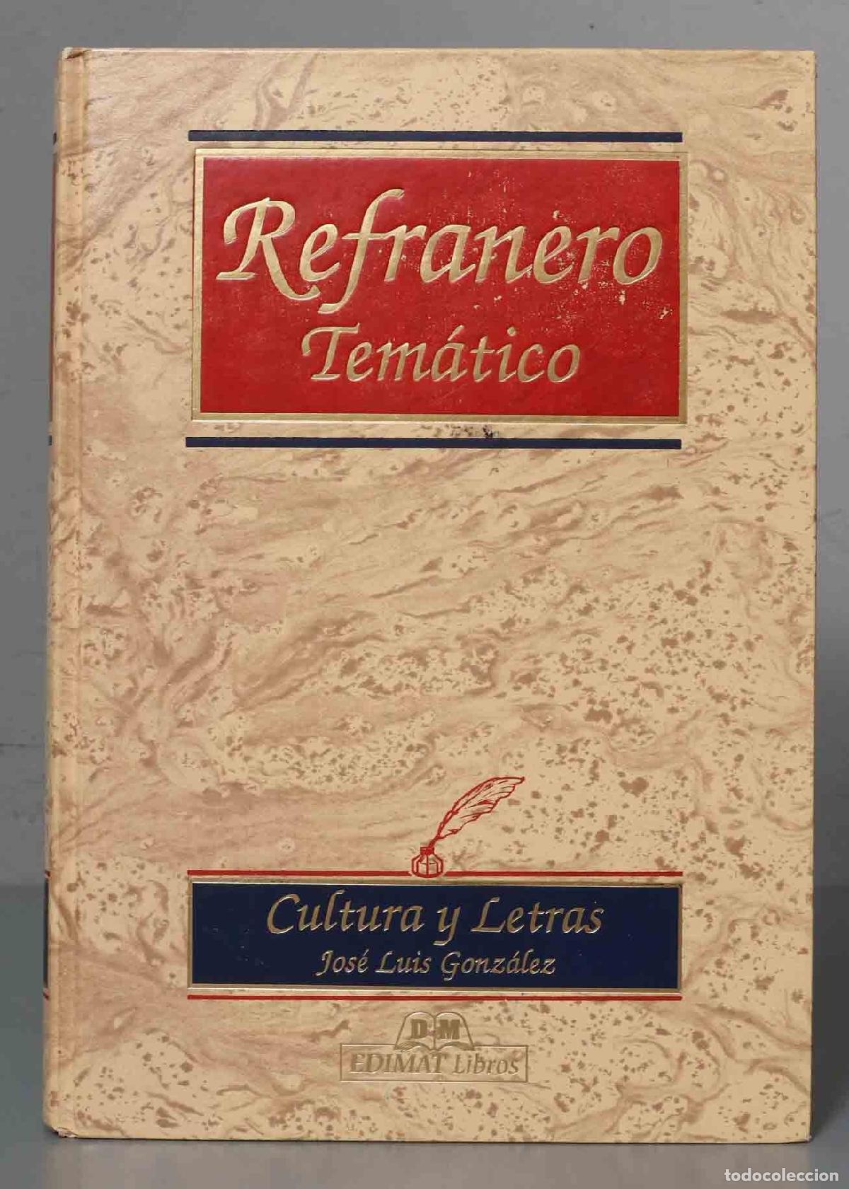 Libros de segunda mano: Refranero tem&aacute;tico. Gonz&aacute;lez D&iacute;az - Foto 1