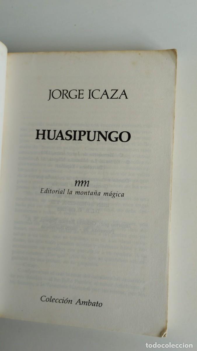 Libros de segunda mano: Huasipungo - Foto 6