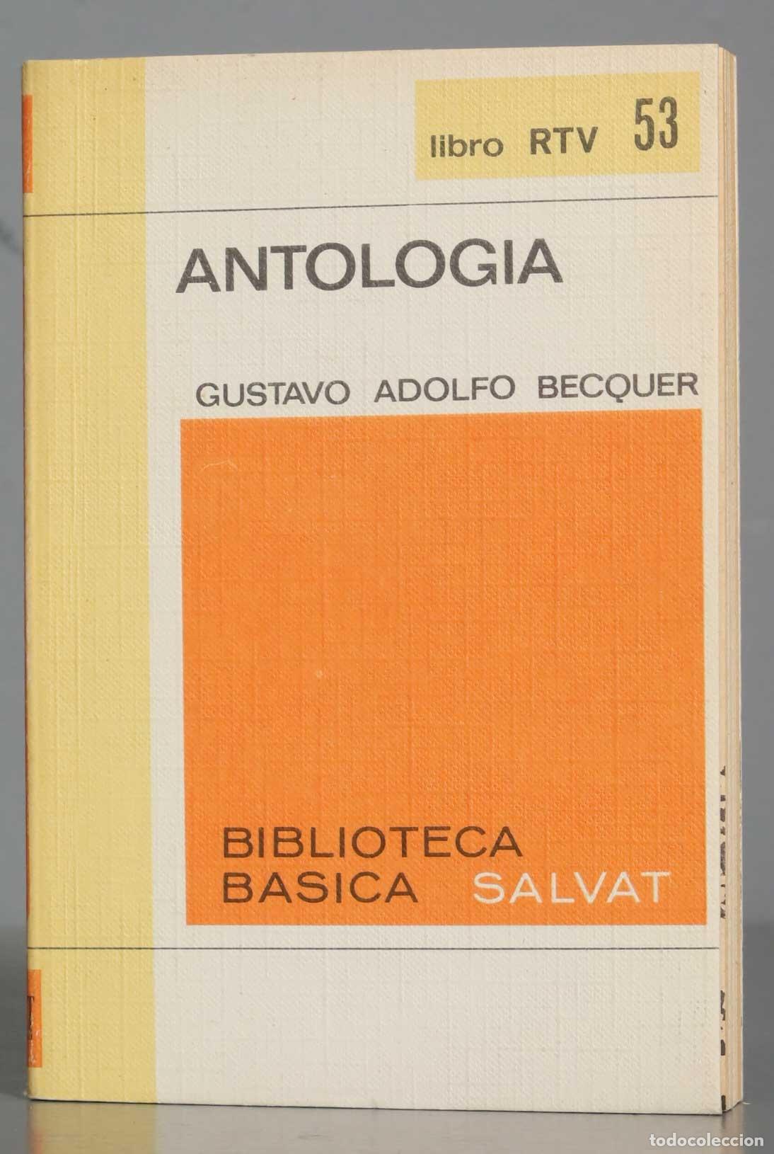 Libros de segunda mano: Antolog&iacute;a. Becquer - Foto 1