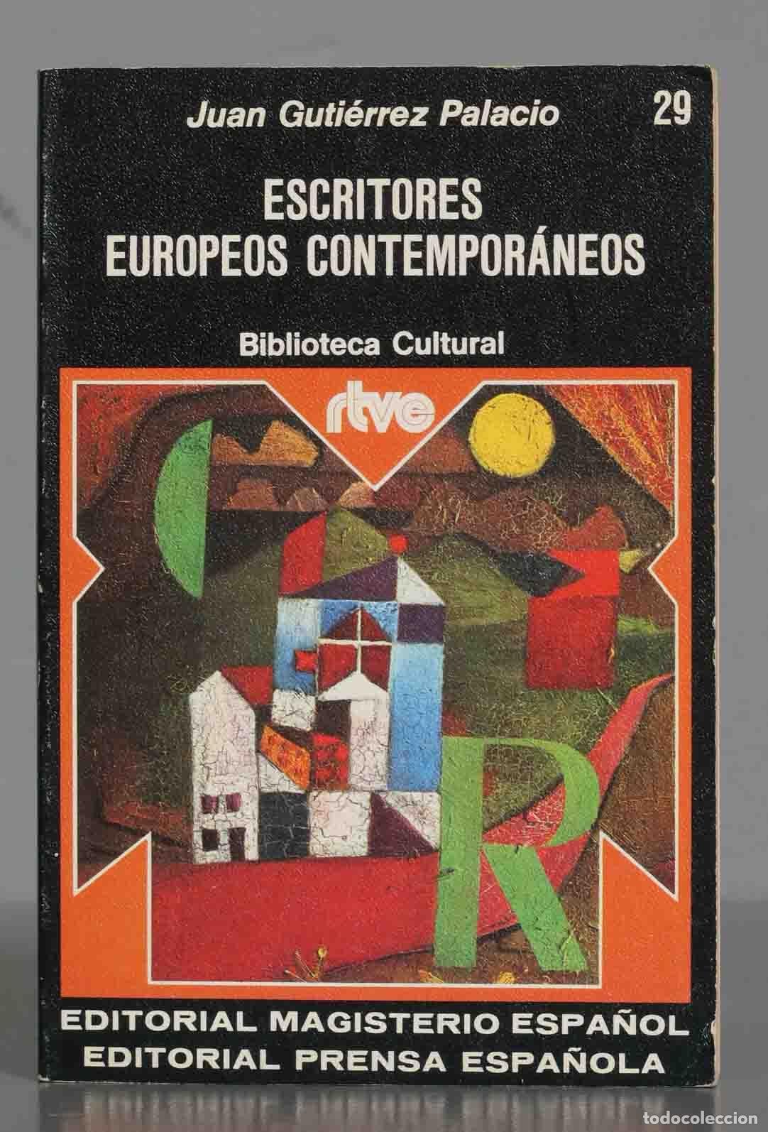 Livres d'occasion: ESCRITORES EUROPEOS CONTEMPORANEOS. GUTIERREZ PALACIO