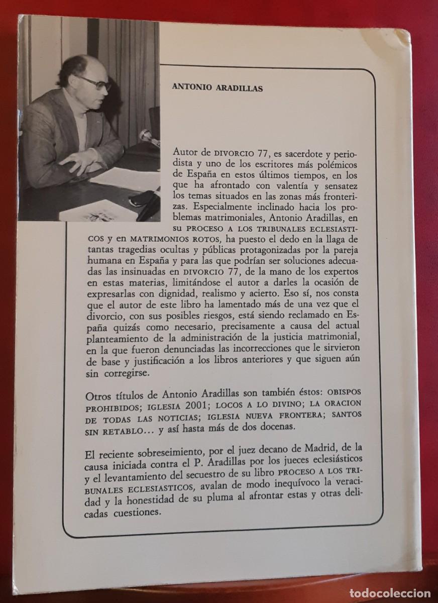 Libros de segunda mano: DIVORCIO 77 - Foto 2