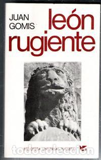 Libros de segunda mano: Le&oacute;n rugiente, Juan Gomis - Foto 1