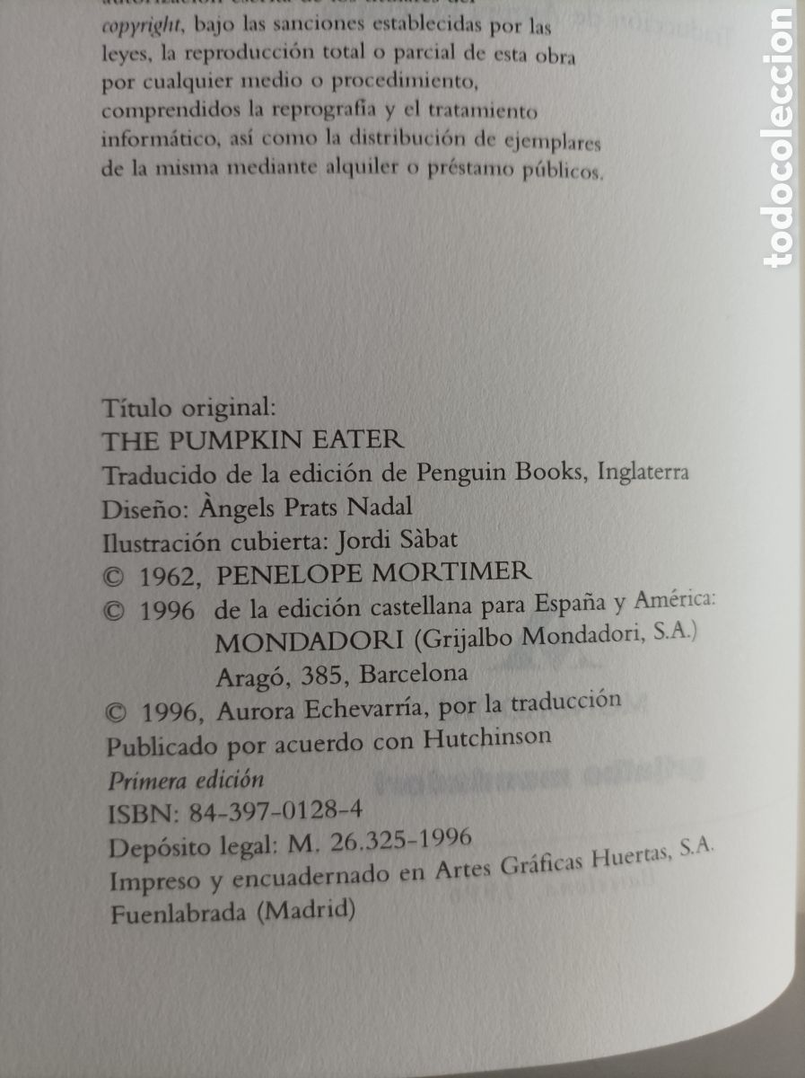 Libros de segunda mano: La torre / Pen&eacute;lope Mortimer - Foto 3