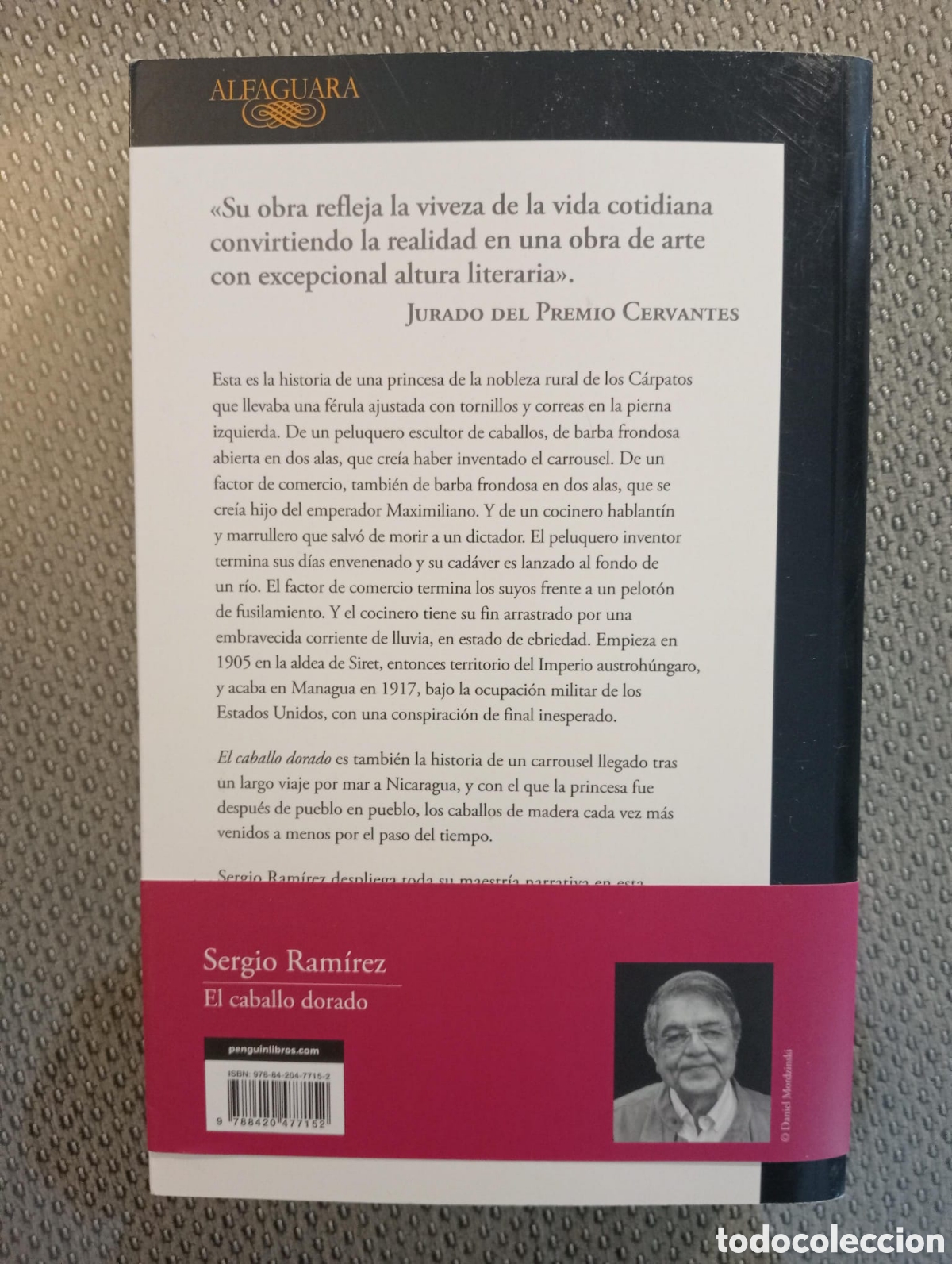 Libros de segunda mano: El caballo dorado / Sergio Ram&iacute;rez - Foto 3