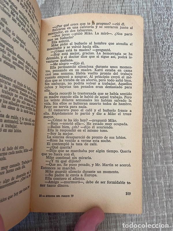 Libros de segunda mano: Libro &ldquo;Avenida del parque, 79&rdquo; de Harold Robbins. - Foto 2