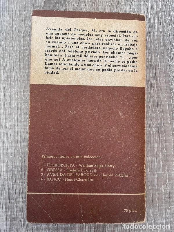 Libros de segunda mano: Libro &ldquo;Avenida del parque, 79&rdquo; de Harold Robbins. - Foto 3