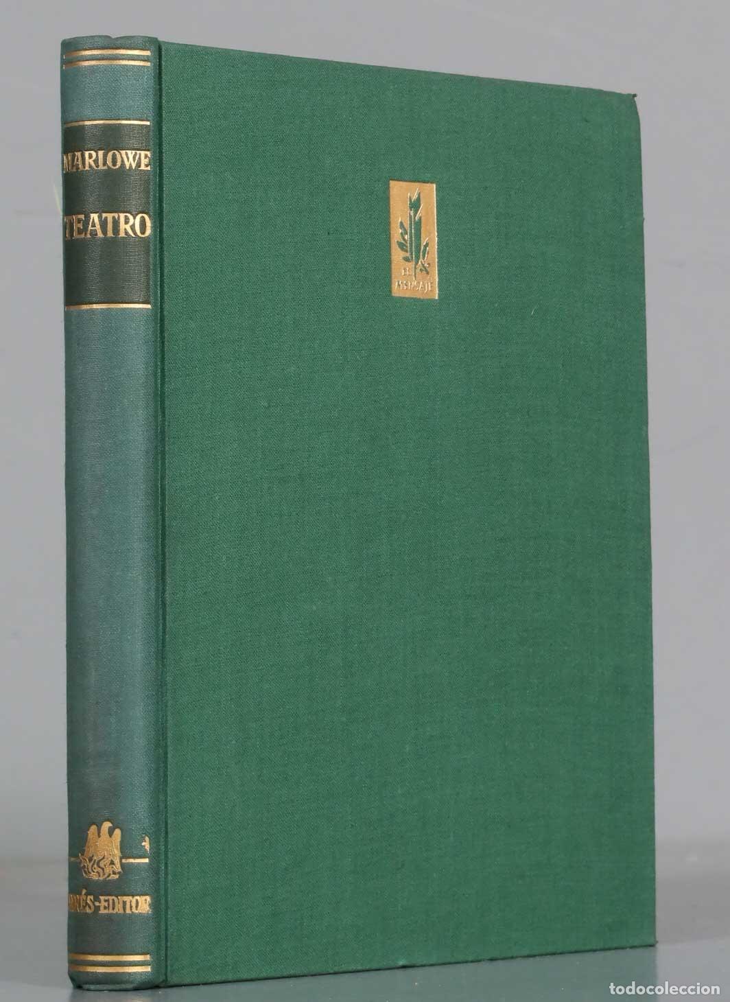 Libros de segunda mano: TEATRO. MARLOWE. 1954 - Foto 1