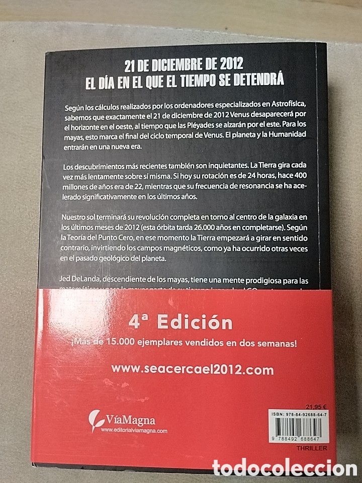 Libros de segunda mano: 2012, de Brian DAmato - Foto 2