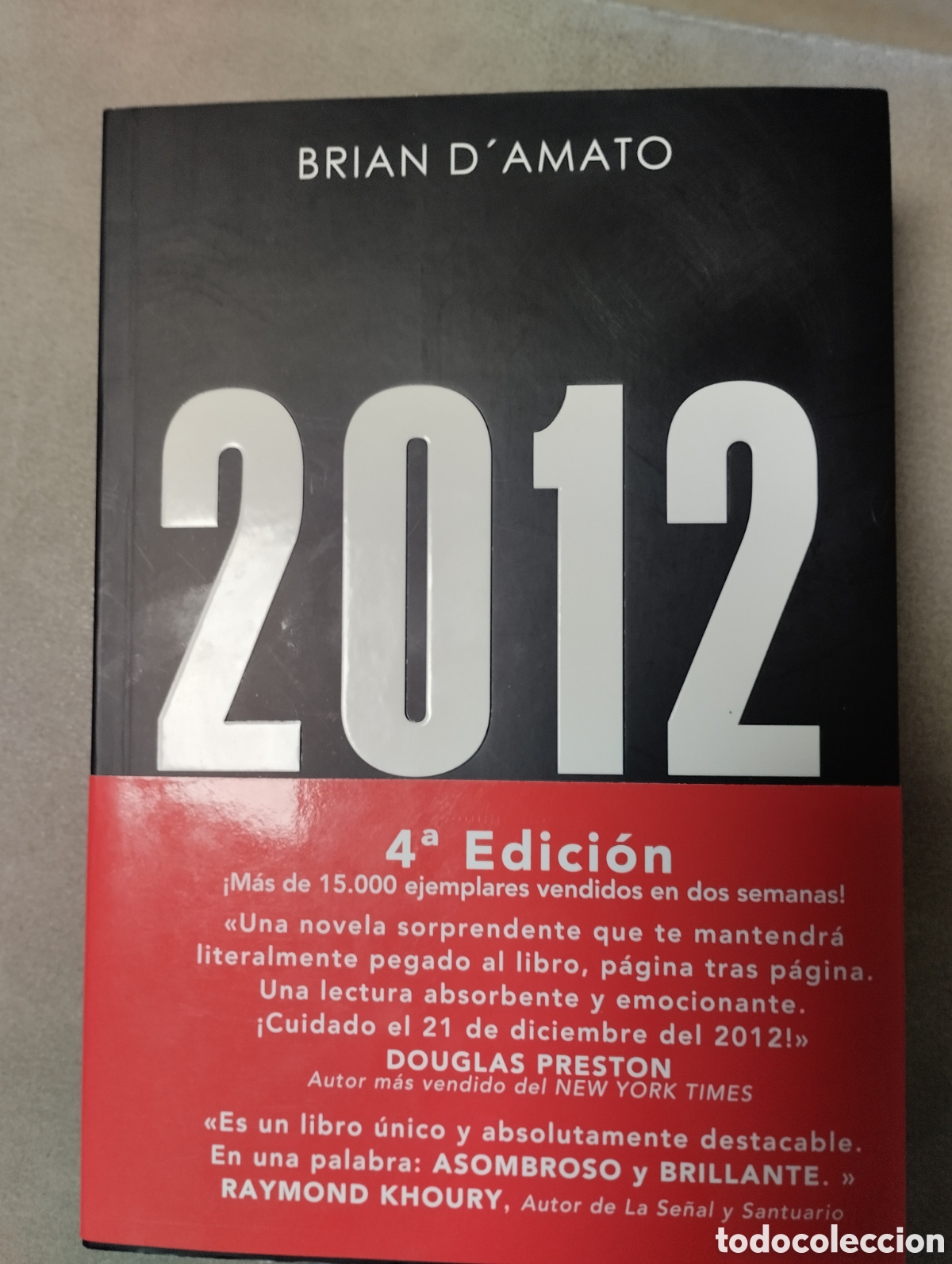Libros de segunda mano: 2012, de Brian DAmato - Foto 1