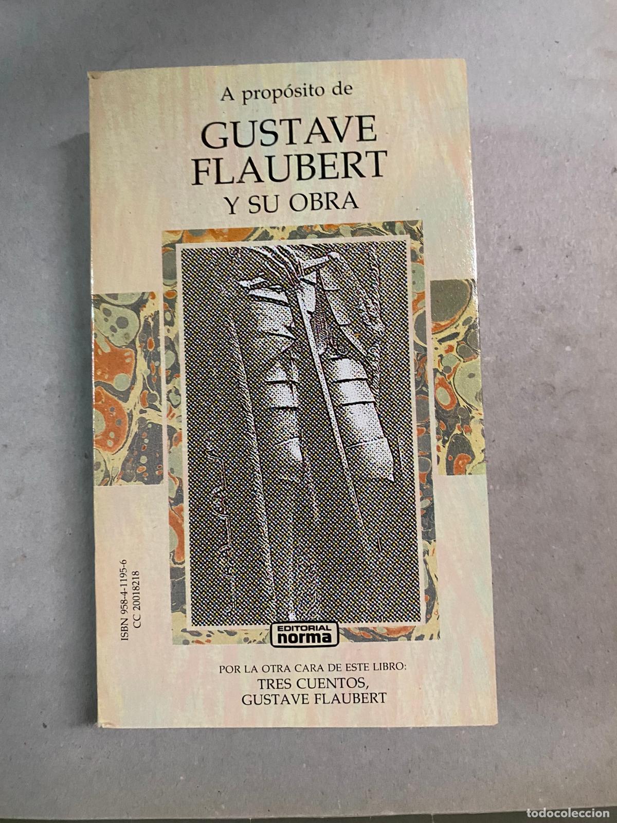 Libros de segunda mano: A proposito de gustave flaubert y su obra - Foto 1