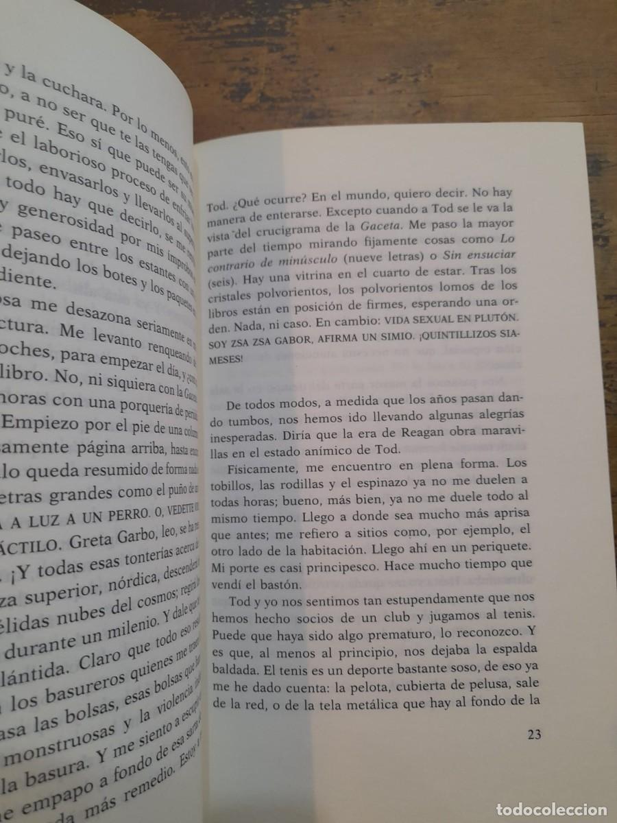 Libros de segunda mano: La flecha del tiempo, Martin Amis - Foto 6