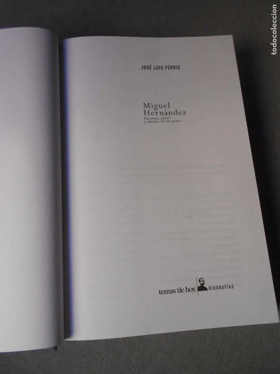 Libros de segunda mano: MIGUEL HERNANDEZ - Foto 3