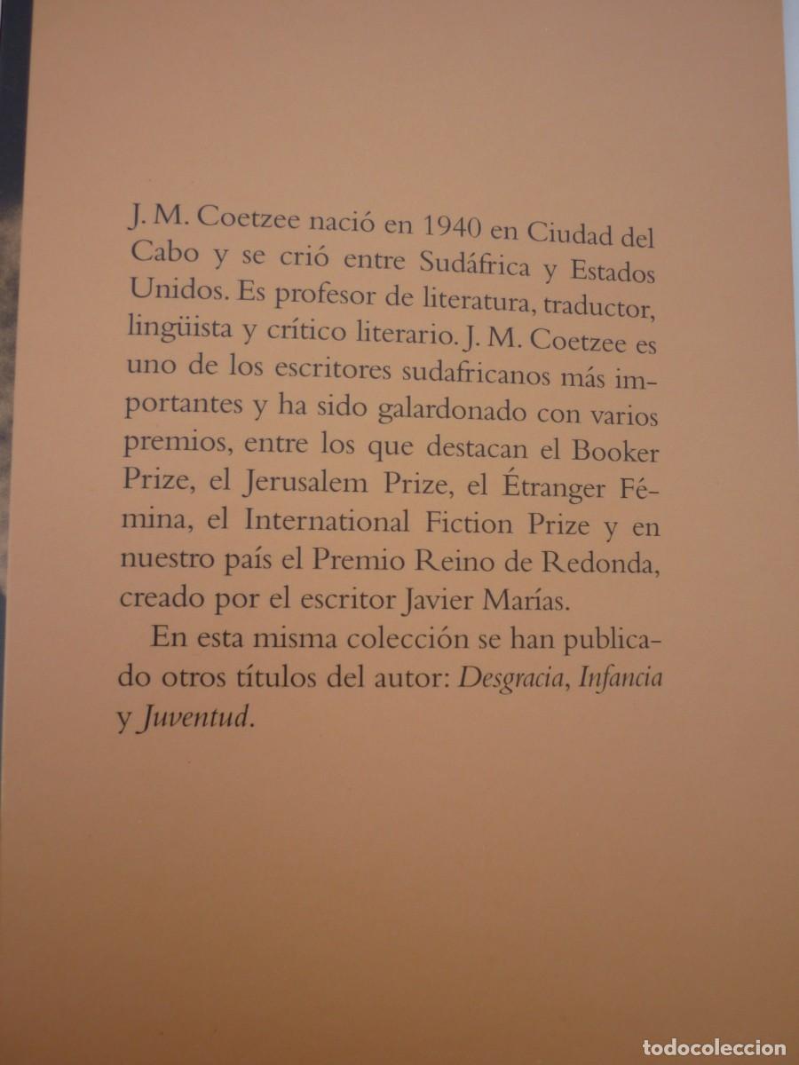 Libros de segunda mano: LA EDAD DE HIERRO DE J.M. COETZEE- 2002 - Foto 3