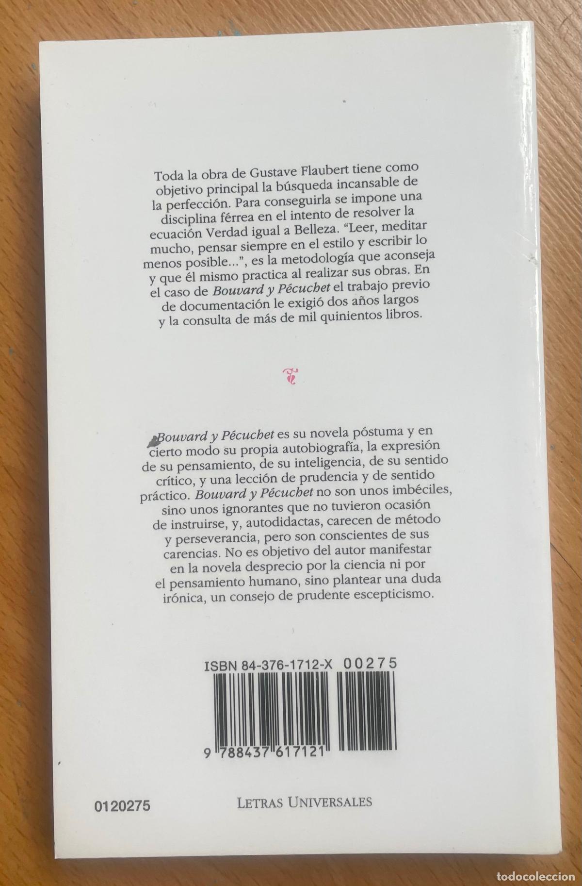 Libros de segunda mano: BOUVARD Y PECUCHET Gustavo Flaubert - Foto 2