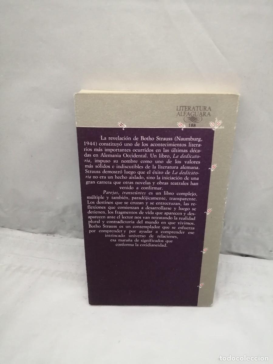 Libros de segunda mano: Parejas, transe&uacute;ntes (Primera edici&oacute;n) - Foto 2