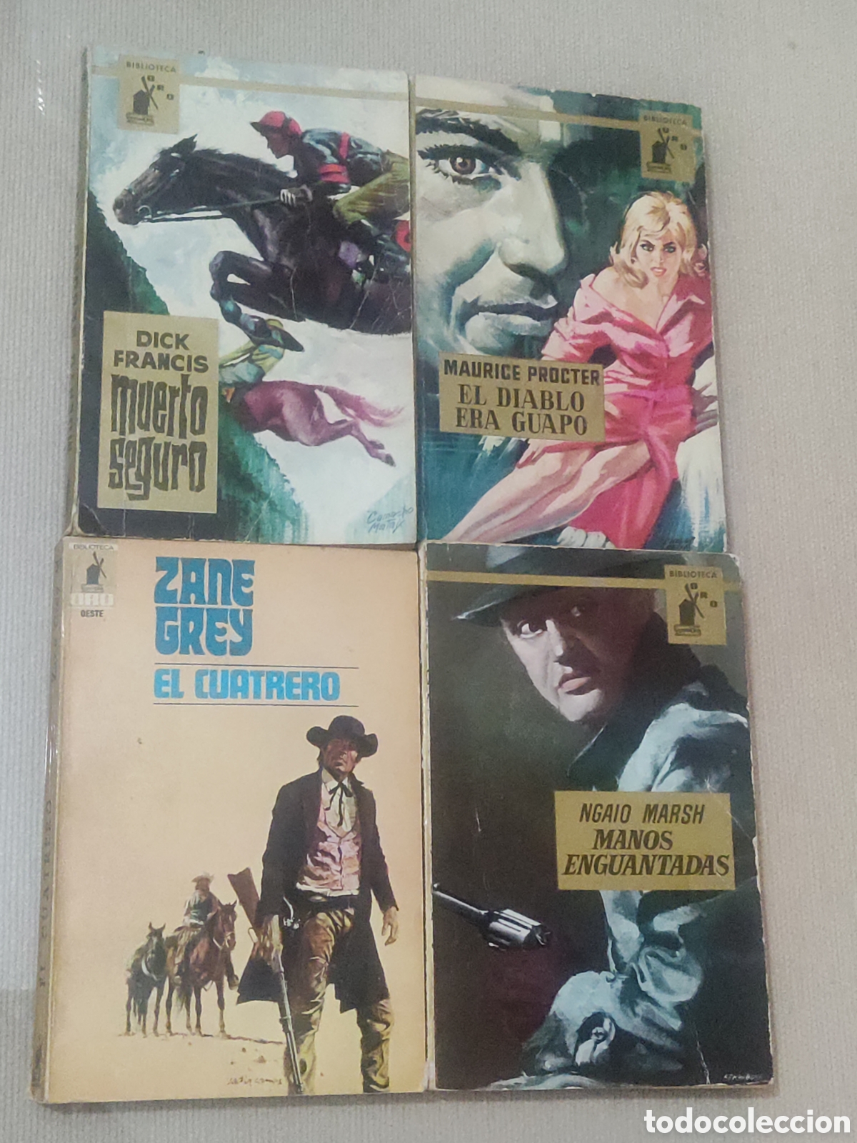 Libros de segunda mano: Biblioteca Oro.... 4 Ejemplares. - Foto 1