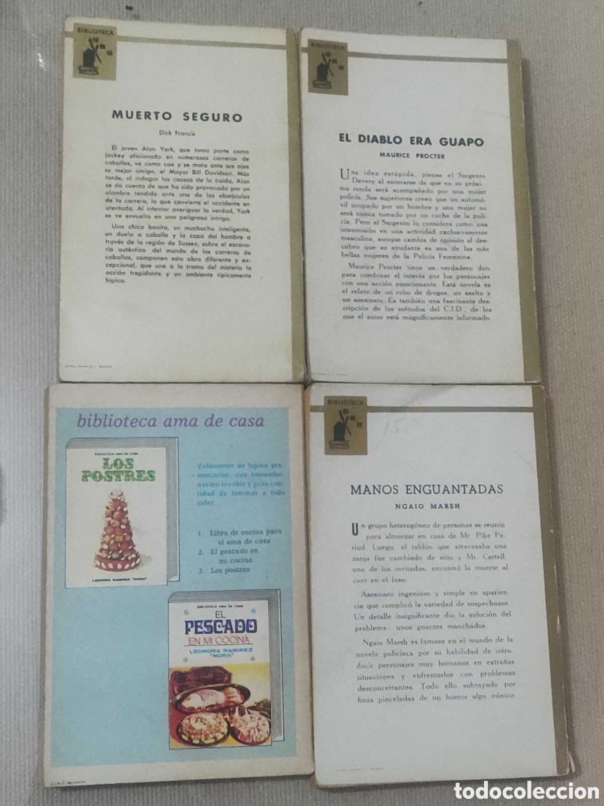 Libros de segunda mano: Biblioteca Oro.... 4 Ejemplares. - Foto 2