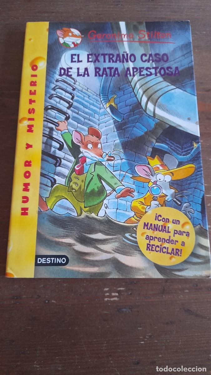 Libros de segunda mano: Libro El extra&ntilde;o caso de la rata apestosa Geronimo Stilton - Foto 1