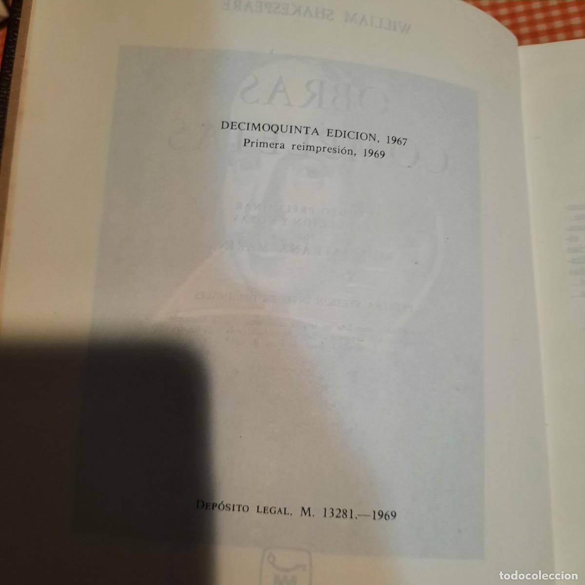 Libros de segunda mano: William Shakespeare Obras completas - Foto 6