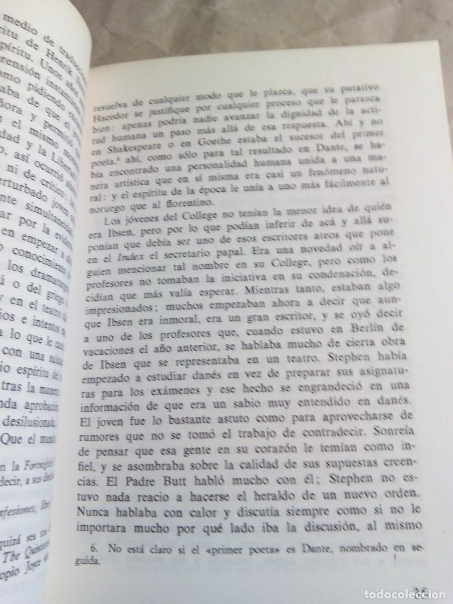 Libros de segunda mano: STEPHEN EL H&Eacute;ROE / JAMES JOYCE - Foto 5