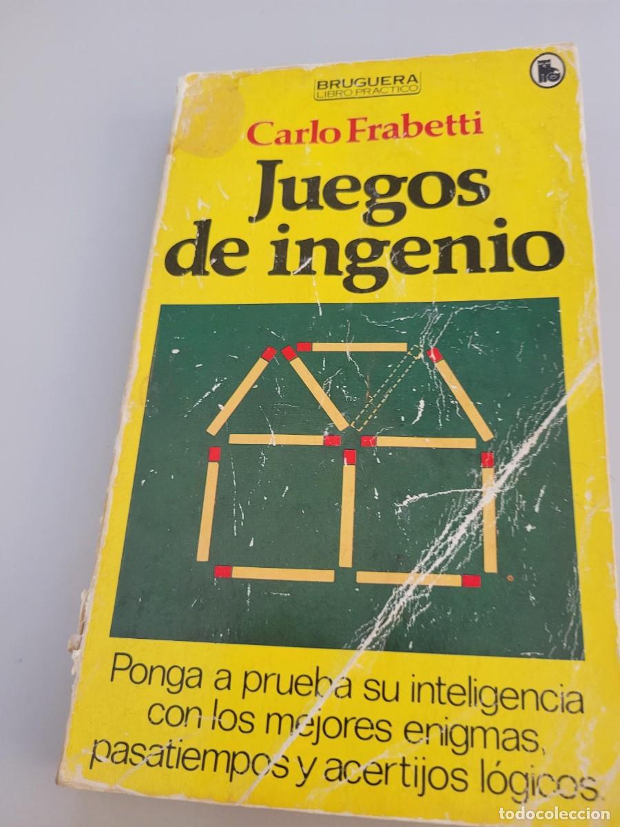 Libros de segunda mano: LIBRO ANTIGUO JUEGOS DE INGENIO - Foto 4
